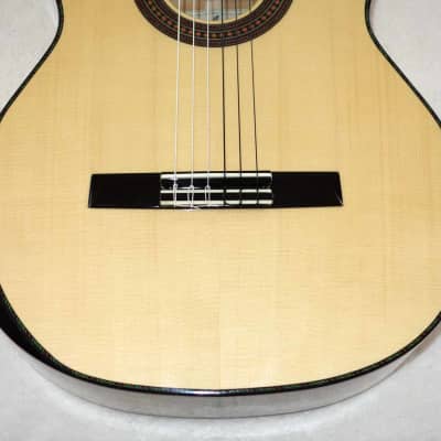 NEW Milagro Master Blanca 6-String Flamenco Guitar, Spruce/Cypress, w/Biteaway, Arm Bevel, Hard Case image 12