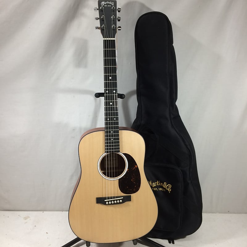 Martin D Jr-10-02 Acoustic Guitar Sitka Spruce Top Satin w/ gig bag