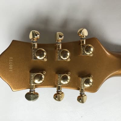 Prestige NYS Deluxe 2016 Gold Top Semi-Hollow Body Guitar image 9