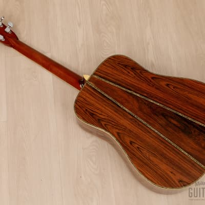 1978 K Yairi YW-1000 Vintage Dreadnought Acoustic Guitar w/ Case image 16