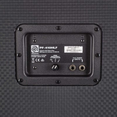 Ampeg Portaflex PF-410HLF Bass Cabinet - 800 Watts, Black image 3
