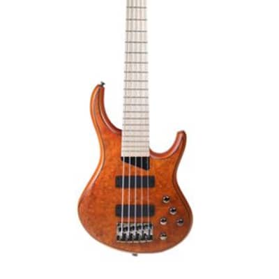 MTD Kingston Z5MP 5-String Bass Satin Amber image 1