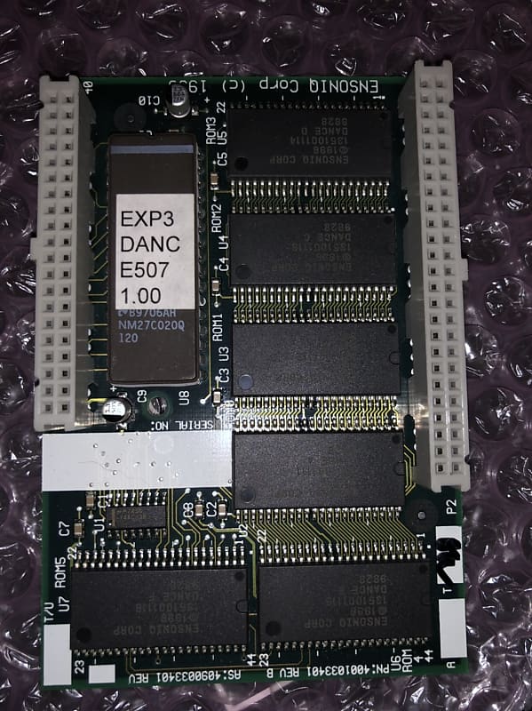 Ensoniq Exp-3 Urban Dance Project expansion board for MR, ZR, and ASR-X &  Pro | Reverb