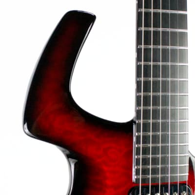 Parker Fly Mojo 2007 - Trans Red Burst Electric Guitar image 6