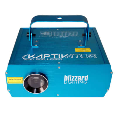 Blizzard Lighting Kaptivator Class 3R RGB 3D Laser Effect Fixture image 2