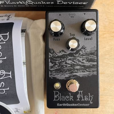 Reverb.com listing, price, conditions, and images for earthquaker-devices-black-ash