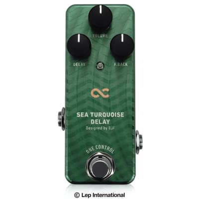 One Control Sea Turquoise Delay OC-STDn - BJF Series Effects Pedal for Electric Guitar - NEW! image 1
