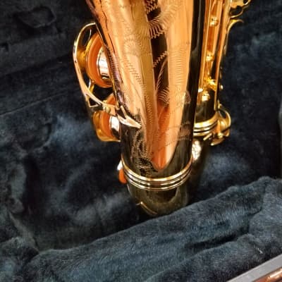 Cannonball AR9900 Royal Crown Professional Alto Sax Gold Lacquer image 4