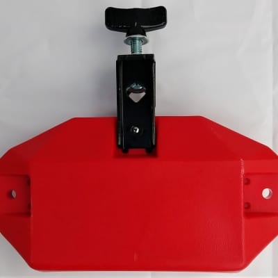 Latin Percussion LP1207 High-Pitched Jam Block with Bracket 2010s - Red image 7