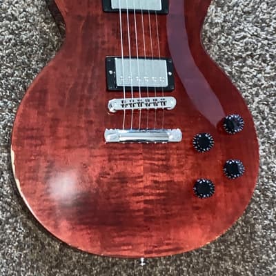 2011 Gibson Les Paul Studio Wine  Red electric guitar  made in the usa image 7