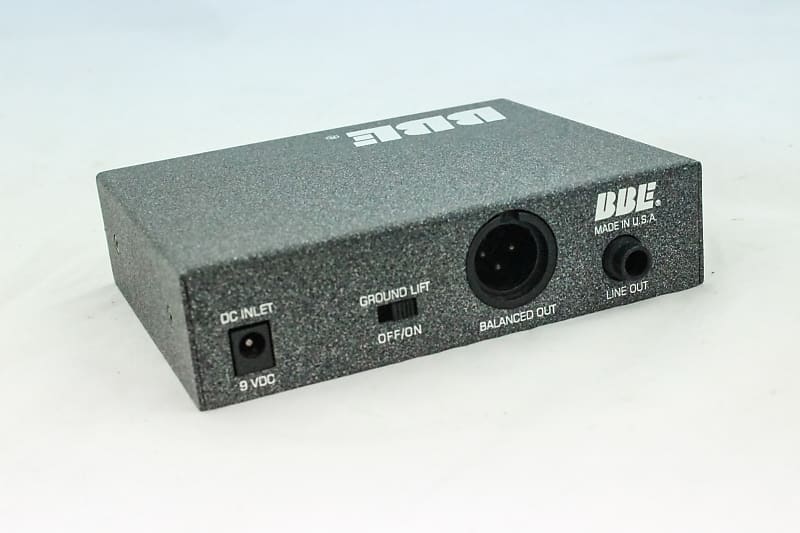 BBE DI-100 Active DI With Sonic Maximizer