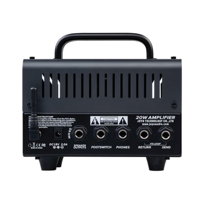 JOYO Zombie II Bantamp XL Series 20 Watt Tube-Hybrid Amp Head - Jam Music Instruments image 4