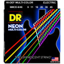 DR NMCE9-46 Multi-Color Electric Strings - Light-Heavy, 9-46