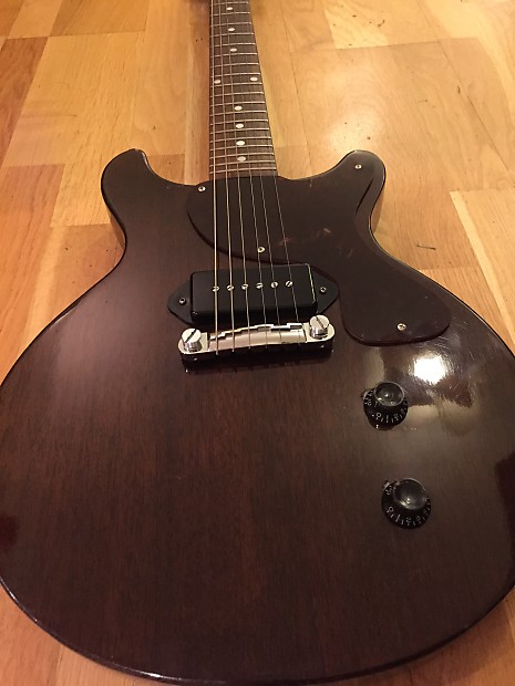 定番 Burny vintage Japan Mahogany, Dark model, TV Junior Paul Les ギター