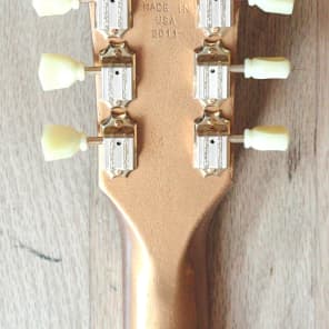 2011 Gibson SG Standard Bullion Gold Sam Ash Limited Edition Guitar Rare & Minty OHSC & Candy image 5