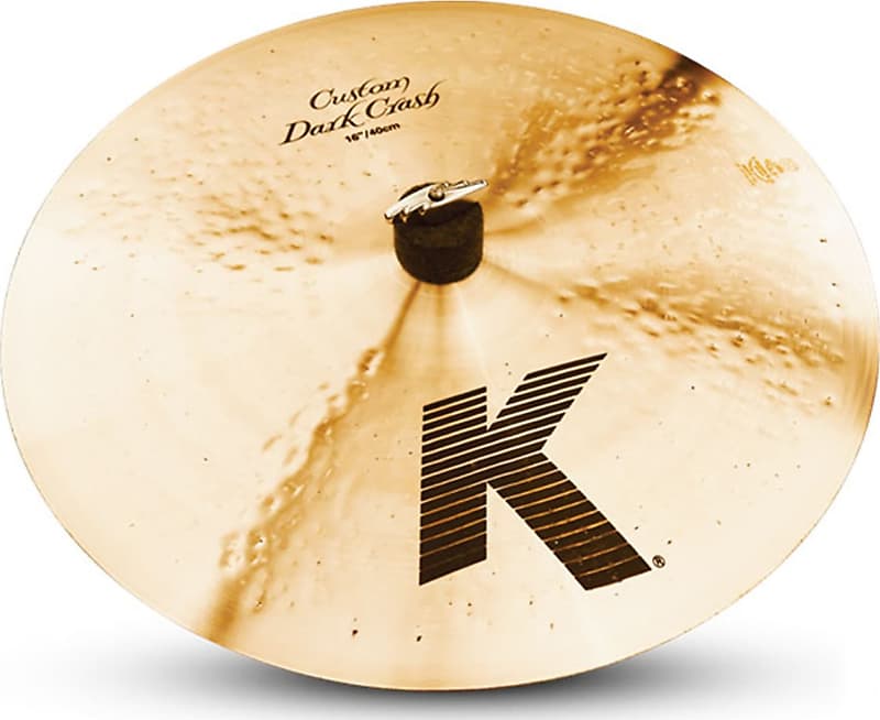 Zildjian K Custom Dark 16" Crash Cymbal image 1