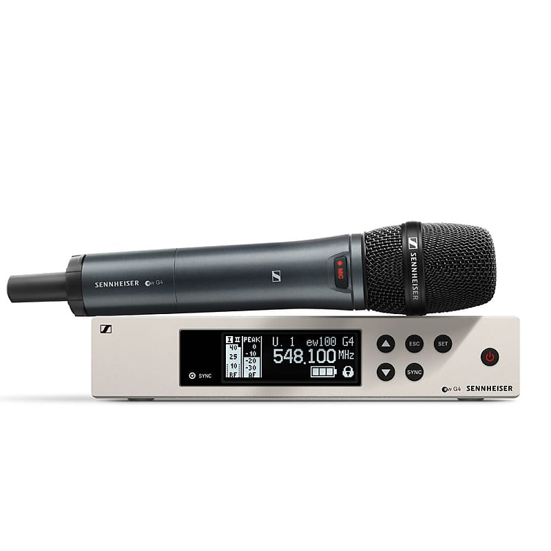 Sennheiser EW 100-845 G4-S Wireless Handheld Vocal Microphone System G 566-608 image 1