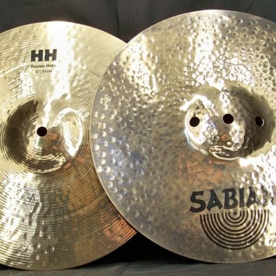 Sabian HH 13” Fusion Hi Hat Cymbals/Brilliant Finish/Model # 11350/Brand New image 2