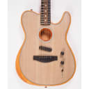 Fender American Acoustasonic Telecaster Acoustic/Electric Guitar, Sonic Gray