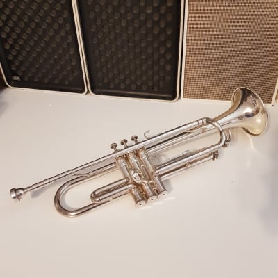Yamaha YTR-136 70's Silver Trumpet Cleaned and Serviced
