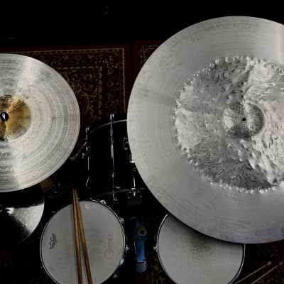 Kmicic Cymbals Titanium 41” Swish Ride Cymbal 2025 - Satin hammered image 3