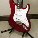 Fender Highway One Stratocaster 2002 Transparent Red