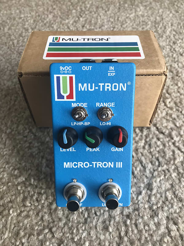 Mu-Tron Micro-tron III 2018 Blue