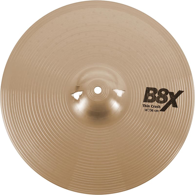 Sabian 14" B8X Thin Crash Cymbal image 1