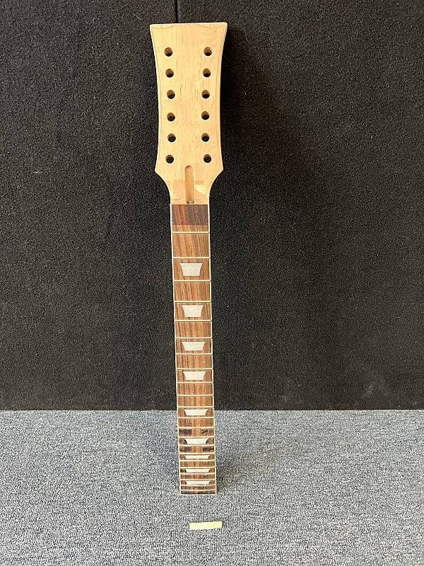 Unbranded 12 string tilt back guitar neck no finish Reverb
