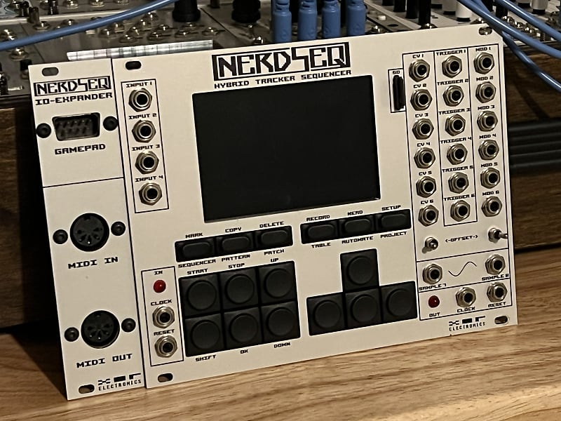 XOR Electronics NerdSeq Eurorack Hybrid Tracker Sequencer | Reverb