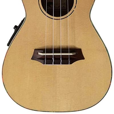 Makai LC-125K Solid Spruce Top Acacia Back & Sides Concert Cutaway Body Style Ukulele image 2