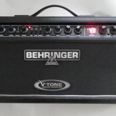 Behringer   Behringer V-Tone GMX 1200H 2x60W Guitar Amp Head0 1999 Black for sale