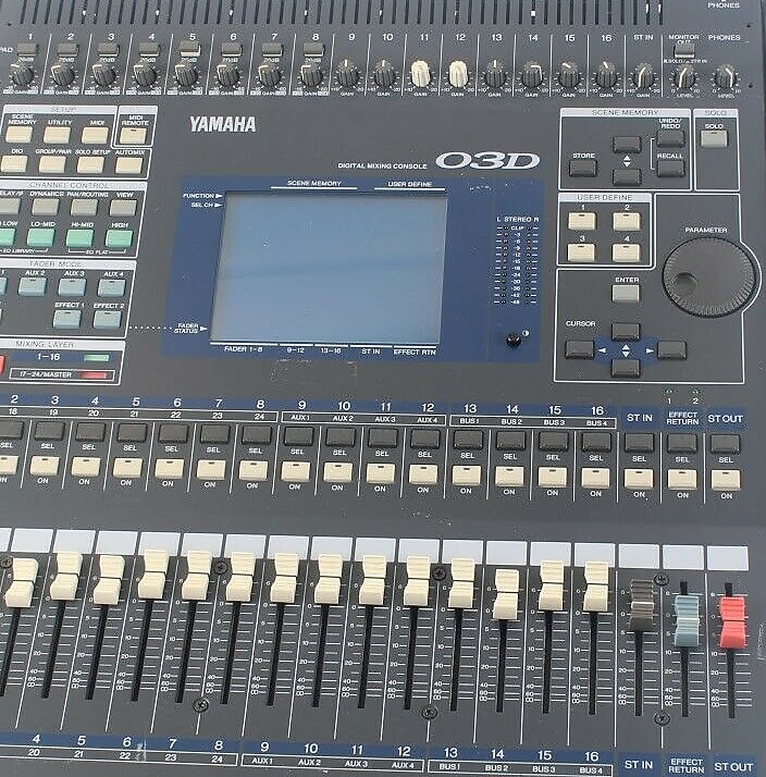 Yamaha O3D Digital Mixer Reverb