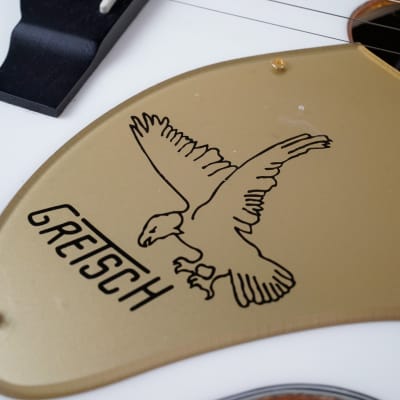 Gretsch G5022CWFE Rancher Falcon Acoustic Guitar 2014 White w/ Bag image 8