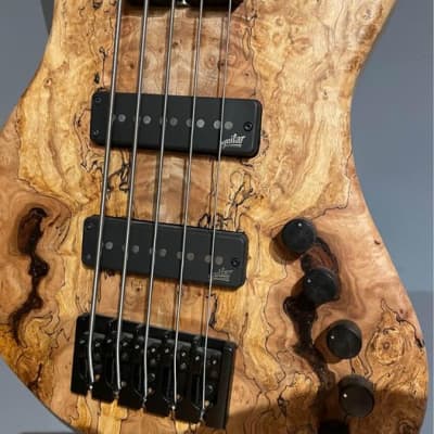 CUSTOM Alpher Instruments  Mako Elite 5 String Bass 2015 image 3