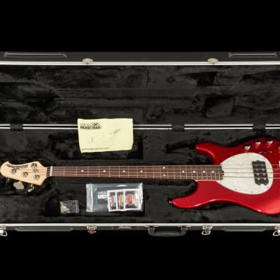 Music Man USA Sterling 4 RS - PDN Cardinal Red Sparkle Limited Edition RW image 23