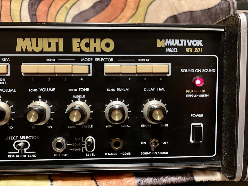 Multivox MX-201 Multi Echo Tape Delay and Reverb