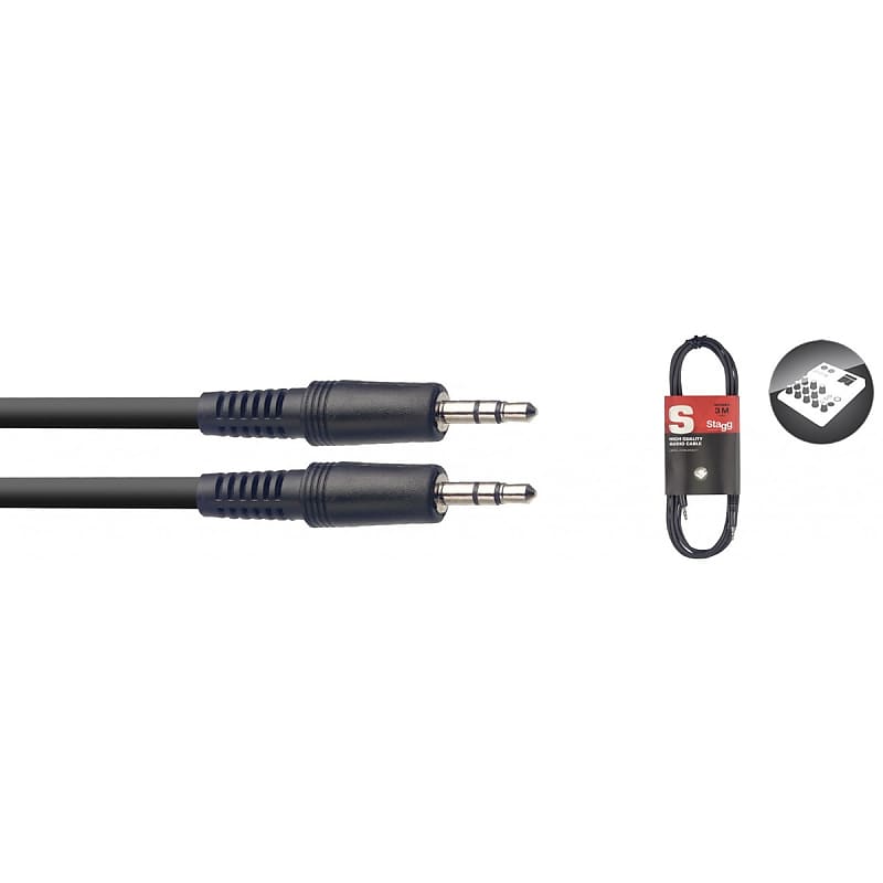 Stereo Jack - Minijack Cable, 1m