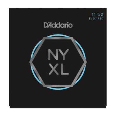 D’Addario NYXL1152 Nickel Plated Electric Guitar Strings,Medium Top/Heavy Bottom,11-52 image 1