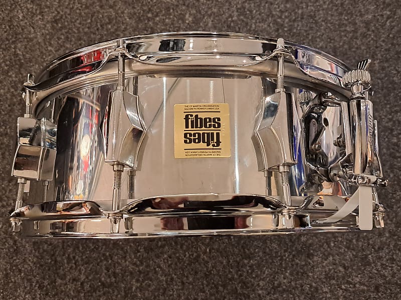 Fibes Chrome over fiberglass snare 14