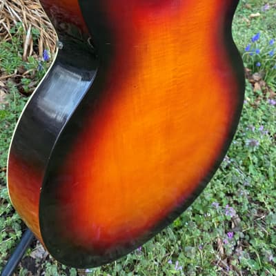 Rare Arnold Hoyer Expo 1959  Archtop Guitar Professional image 10
