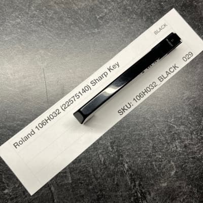 ORIGINAL Roland Replacement SHARP/BLACK Key (106H032) for Juno-1/6/60/106, Jupiter-6/8, HS-10/60, SH-101, VK-09, JX-3P, W-30, D-10/20