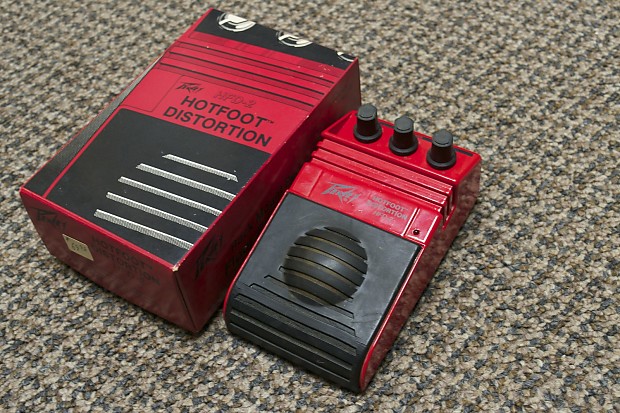 Peavey distortion pedal outlet