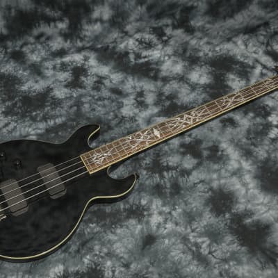 Schecter Scorpion Tribal Bass Left Handed with Darkglass Tone Capsule preamp and Bartolini Pickups image 8
