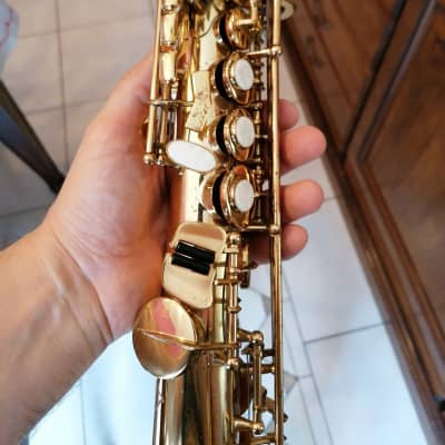 サックス　maxtone マックストーンby French Engineer Soprano Saxophone Maxtone By French Engineer, Sax ready to