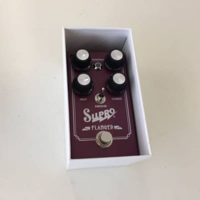 Supro Analog Flanger Pedal w/ Original box & paperwork image 2