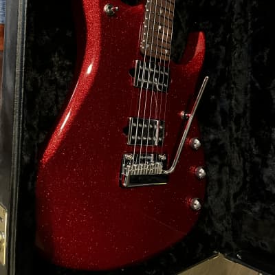 Ernie Ball Music Man John Petrucci JP13 6-String in Cardinal Red Sparkle w/Dimarzio Dominions image 9
