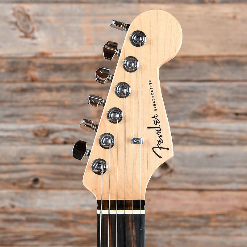 Fender Limited Edition American Elite Stratocaster HSS Shawbucker FMT with Ebony Fretboard Black Burst image 5