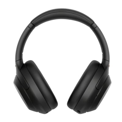 Sony WH-1000XM4 Wireless Noise Canceling Over-Ear Headphones (Black) Bundle image 4