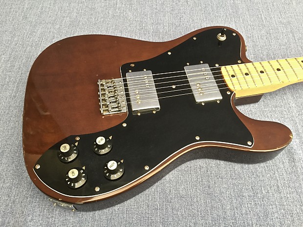 1970's Fernandes Burny telecaster deluxe '72 walnut rare